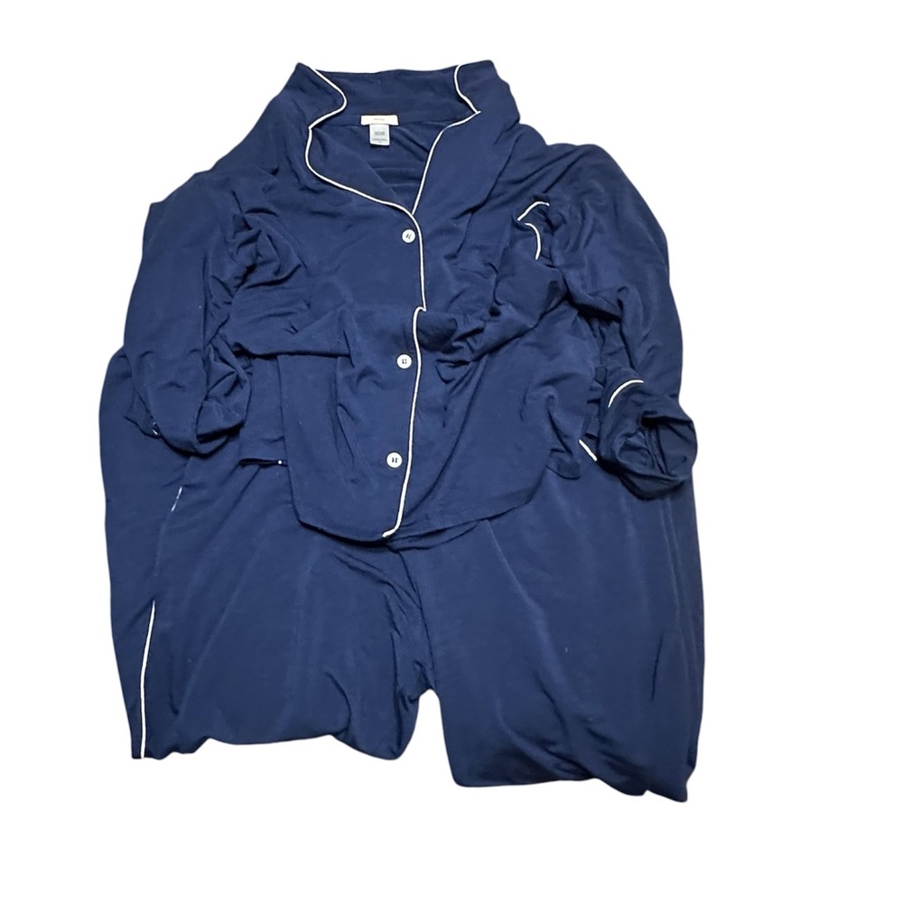 Eberjey TENCEL Modal Long Sleeve Sleep Set - Picture 2 of 3